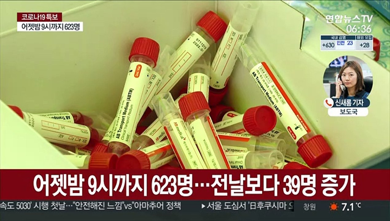주말에도 증가세 지속…신규 확진 700명 육박할 듯