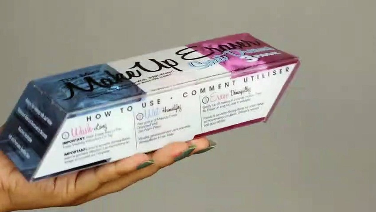 Makeup Eraser ! Removes Makeup With Just Water ? video Dailymotion