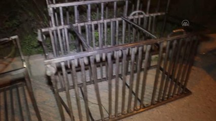 Hastane deposundan raf çaldığı iddia edilen iki hırsızlık şüphelisi gözaltına alındı