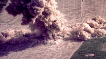 U.S Military - Airstrike on Taliban's Weapons Storage - Afghanistan