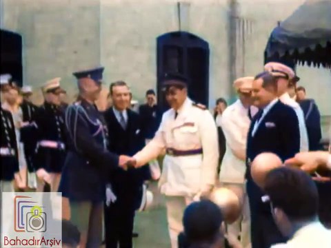 1939 yılı eski İstanbul ve İsmet İnönü görüntüleri (Renkli) / Old Istanbul Turkey clip dated 1939 (Colorized)