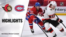 Senators @ Canadiens 4/17/21 | NHL Highlights