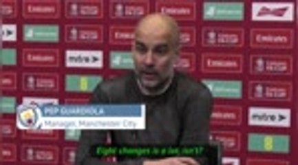 Guardiola blasts poor team selection argument for FA Cup exit