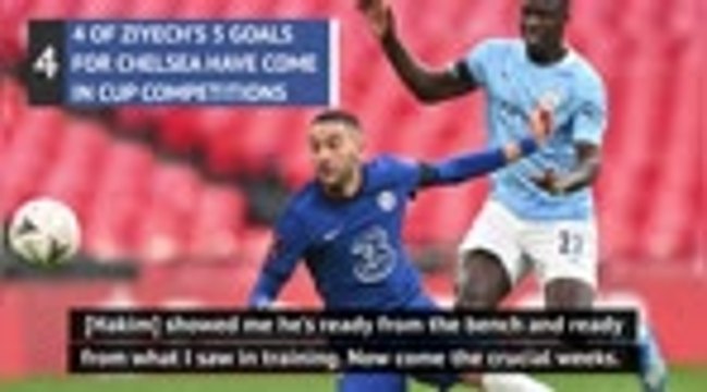Tuchel hails Ziyech performance to send Chelsea to FA Cup final