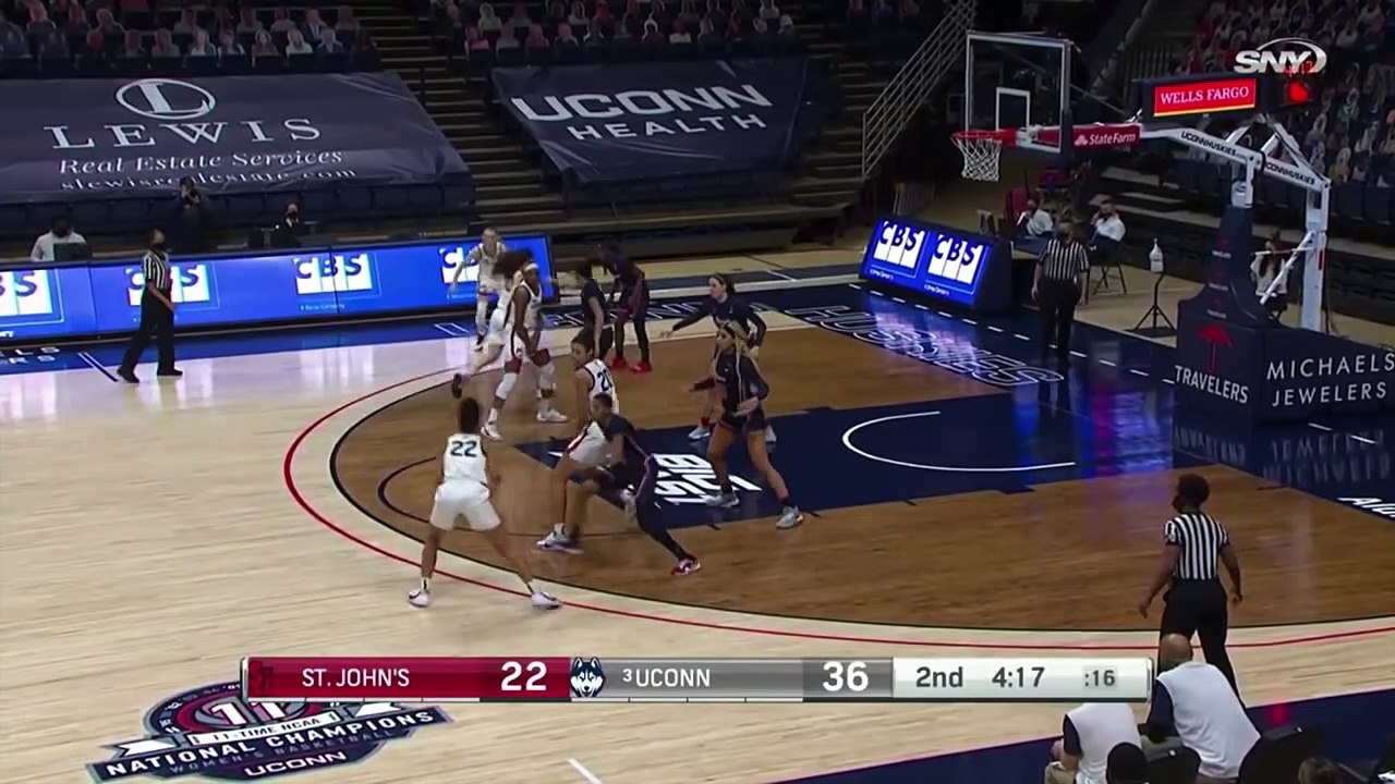 Uconn Women'S Basketball Highlights V. St. John'S 02/03/2021