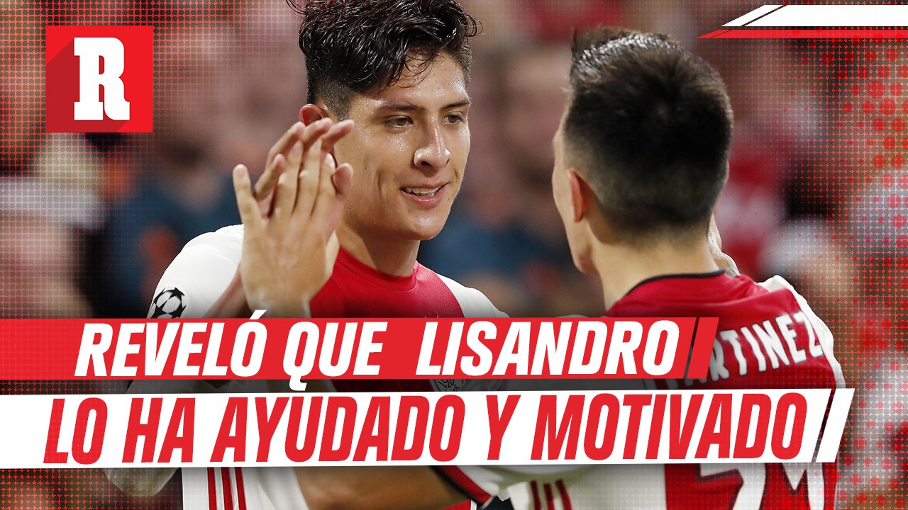 Edson Álvarez: 'Si Lisandro no hubiera estado en Ajax, creo hubiera regresado a México'