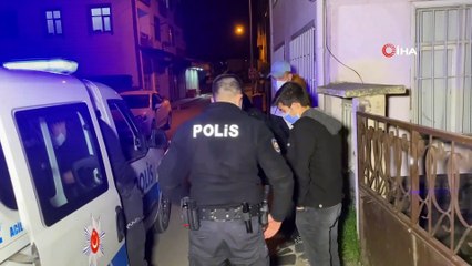 Polisten kaçıp, bir evin bahçesinde yakalandı: 'Eve gidiyordum' dedi