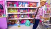 Barbie Dreamhouse Family Goes School Supply Shopping - Toy Supermarket