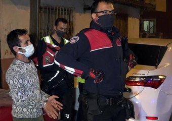'DUR' İHTARINA UYMAYIP KAÇAN 4 KİŞİDEN İKİSİ YAKALANDI