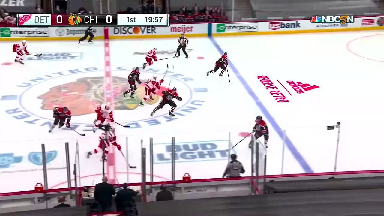 Red Wings @ Blackhawks 2/28/21 | Nhl Highlights