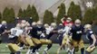 Notre Dame Spring Football Highlights - Practice 10