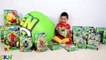 Biggest New Ben 10 Toys Collection Giant Surprise Egg Opening Fun With Ckn Toys