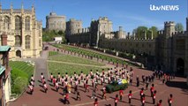 Prince Philip - Queen leads Royal Family as Duke remembered at poignant funeral service _ ITV News