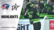 Blue Jackets @ Stars 4/17/21 | NHL Highlights