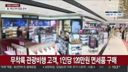 무착륙 관광비행 고객, 1인당 120만원 면세품 구매