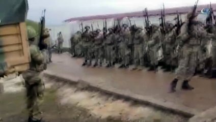 Türk komandolar Zeytin Dalı Harekatı'nda böyle yemin etti