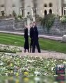 Queen shares candid photograph beaming in the sun with husband Prince Philip before final farewell