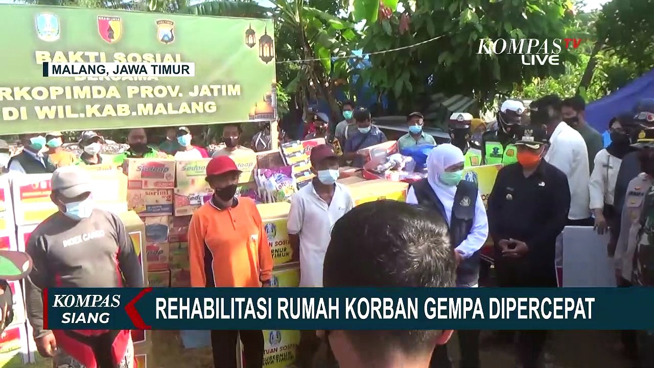 6.019 Rumah Terdampak Gempa Malang, Pemprov Jatim Percepat Proses Verifikasi Rehabilitasi