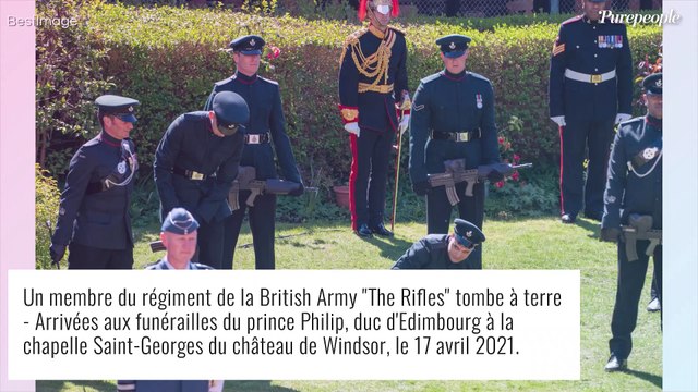 Obsèques du prince Philip : un évanouissement, une femme seins nus... Imprévus pendant la cérémonie