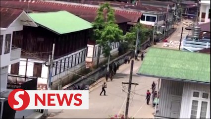 Scenes of terror in Myanmar's Mogok