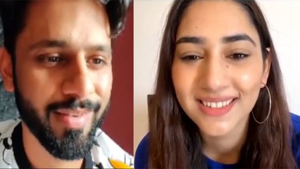 Rahul Vaidya अपने Music Video Madhanya की Release से पहले Disha संग आए Live | FilmiBeat