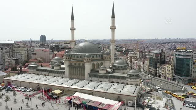 Taksim Meydanı'na yapılan cami ramazanın son cuması ibadete açılıyor