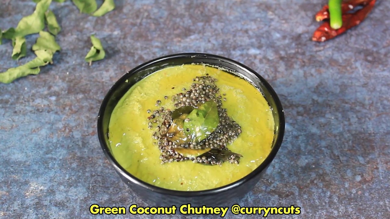 Green Coconut Chutney for Idli Dosa Coriander Mint Chutney साउथ