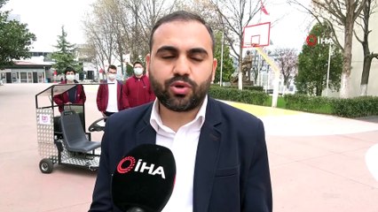 Liseli öğrenciler suyla hareket eden araç tasarladı