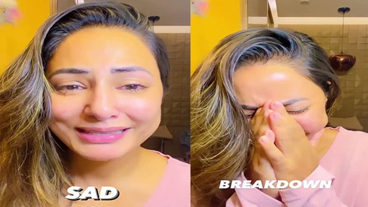 Hina Khan क्यों हुई Sad और Breakdown?, जानिए ये है वजह ; Check Out | FilmiBeat
