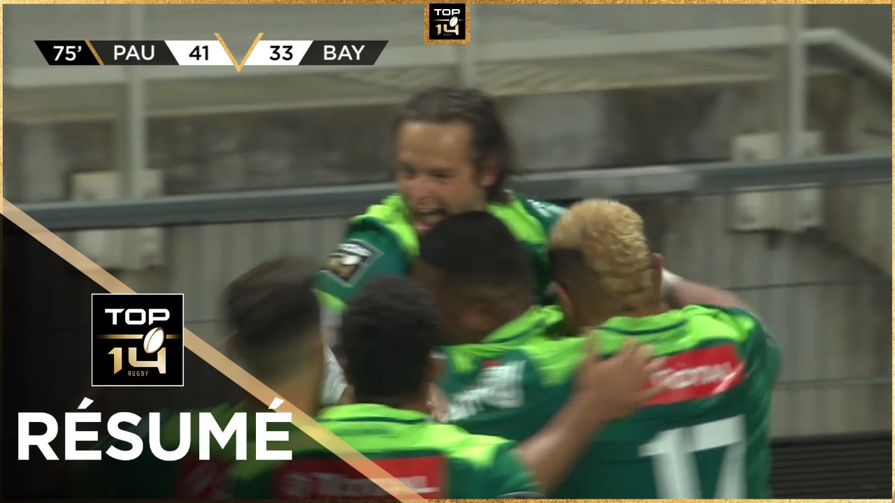 TOP 14 - Résumé Section Paloise-Aviron Bayonnais: 43-33 - J21 - Saison 2020/2021