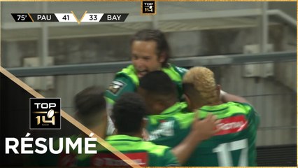 TOP 14 - Résumé Section Paloise-Aviron Bayonnais: 43-33 - J21 - Saison 2020/2021