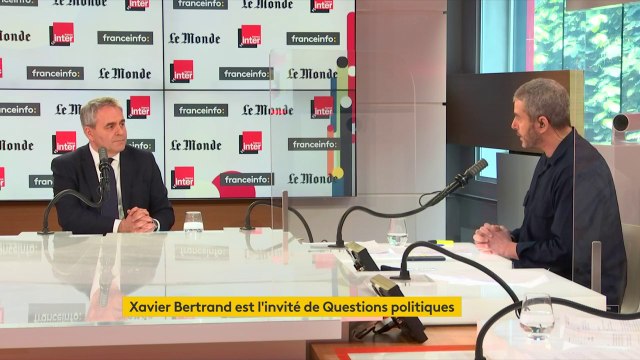 Xavier Bertrand : Aujourd'hui, le système centralisé, quelle que soit la qualité des personnels, ça n'a pas fonctionné (...). Demain, le pilotage du système de santé dans les territoires doit être confié aux départements et aux régions.