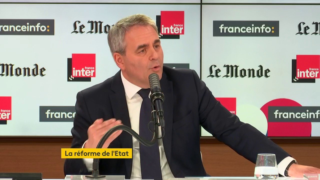 Xavier Bertrand : "Je veux que l'État soit fort...