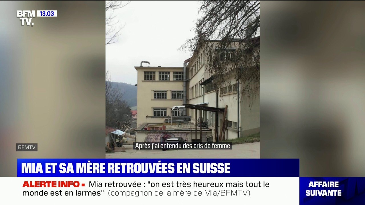 Mia retrouvée en Suisse: des témoins de l'interpellation de la mère racontent