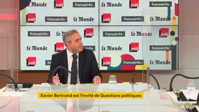 Xavier Bertrand : Il ne s'agit pas seulement de convaincre un parti, il s'agit de convaincre les Français. Il ne faut pas qu'il y ait de barrière entre le projet que je porte et les Français.