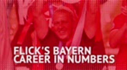 Flick's Bayern career in numbers