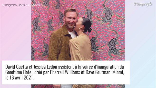 David Guetta et sa compagne Jessica : fêtards câlins, grand événement à Miami
