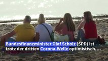Scholz hält Urlaubsreisen im Sommer für denkbar