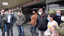 Konuştukça çevredekiler alkışladı; 