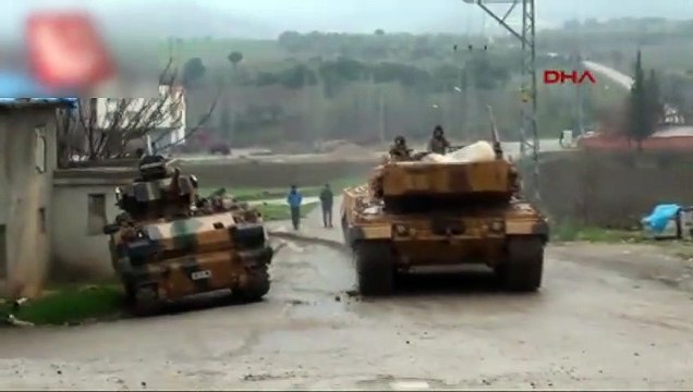 Teröristlerden temizlenen bölgedeki çatışma anları kameralara böyle yansıdı