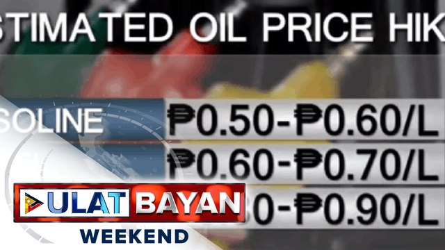 Oil price hike, ipatutupad ng ilang kumpanya ng langis sa papasok na linggo
