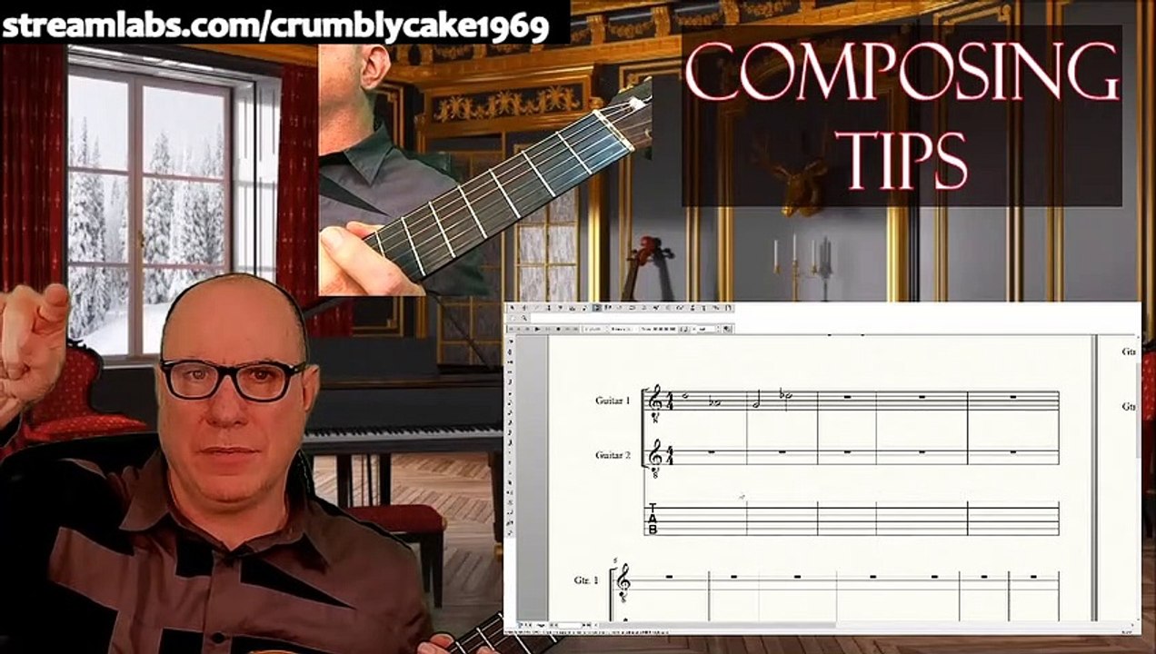 Composing for Classical Guitar Daily Tips: Guide Tone Melodic Lines