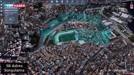 Beyoğlu'nun her metrekaresi dijital ortama aktarıldı