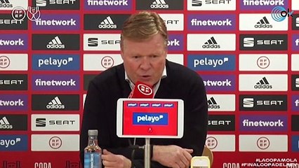 Koeman: "Ya tenemos un título en el bolsillo y vamos a por el segundo"