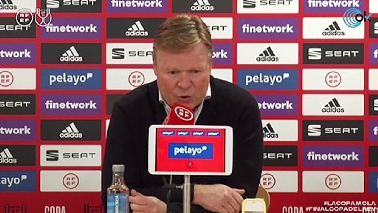 Koeman: "Ya tenemos un título en el bolsillo y vamos a por el segundo"