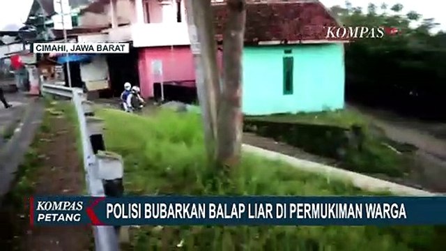 Razia Balap Liar di Cimahi, Kejar-kejaran Masuk Gang Permukiman Warga untuk Hindari Polisi