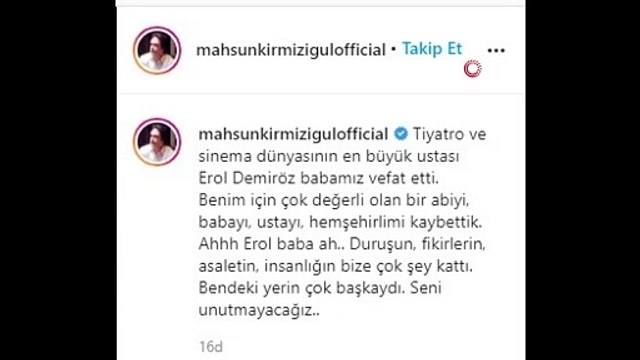 Oyuncu Erol Demiröz hayatını kaybetti