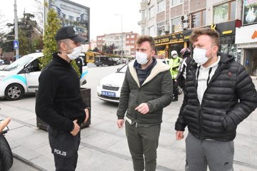 Son dakika haberleri... Çorlu'da kısıtlama denetimi ve anonslu uyarı