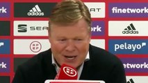 Football - Copa del Rey - Ronald Koeman press conference after Athletic Bilbao 0-4 FC Barcelona