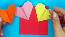 Origami Heart Craft | How To Fold A Square Paper Into A Heart | Step By Step Origami Instruction